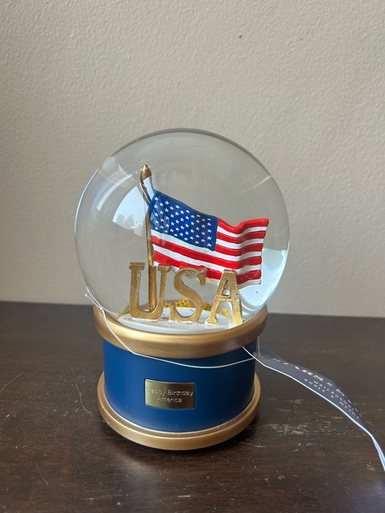 Other - New Stars & Stripes Americana Snowglobe Happy Birthday America July 4th Flag